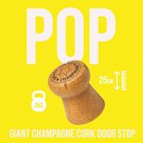 Giant Champagne Cork Door Stop, 20% OFF