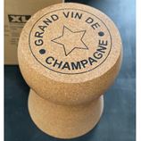 SOLD  - Giant Champagne Cork Cork Side Table