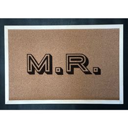 Cork Noticeboard 400 x 300mm - Customised