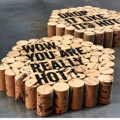 NEW Wine Cork Trivet - WOW, YOU ARE REALLY HOT! 