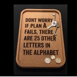 Keepsake Tray - 'PLAN A' design