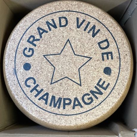 Giant Champagne Cork Cork Side Table, only £80