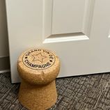 Giant Champagne Cork Door Stop - 30% OFF