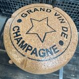 Giant Champagne Cork Cork Stool - HALF PRICE
