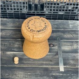 Giant Champagne Cork Door Stop, Over 70% OFF