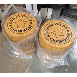 Giant Champagne Cork Side Table ONLY £99