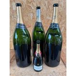 3 HUGE 6000ml (Methuselah) Laurent Perrier Jouet Champagne Bottles
