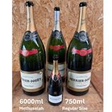 3 HUGE 6000ml (Methuselah) Laurent Perrier Jouet Champagne Bottles
