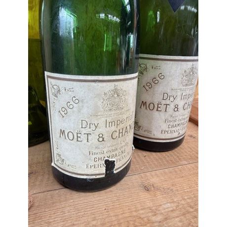 3 HUGE Vintage Moet & Chandon Champagne Bottles