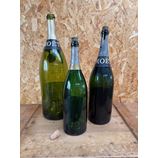 3 HUGE Vintage Moet & Chandon Champagne Bottles