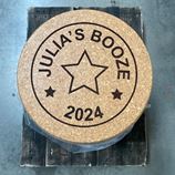 CUSTOM Giant Champagne Cork Side Table FOR JULIA - only £60